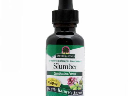 Slumber (Sleep Aid) Alcohol Free Extract Liquid 1 oz from Nature s Answer For Discount