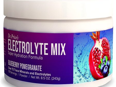 Electrolyte Mix Powder, Blueberry Pomegranate Flavor, 8.5 oz (90 Servings), Dr. Price s Vitamins Discount