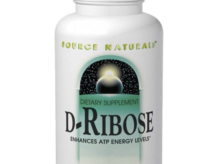 D-Ribose 1000 mg Tabs, 120 Tablets, Source Naturals For Sale