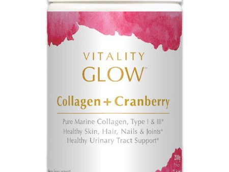 GLOW Marine Collagen + Cranberry, 200 g, Vitality Sale