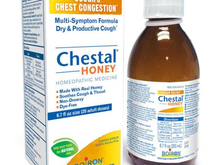 Chestal Honey Syrup, Cough & Chest Congestion, 6.7 oz, Boiron Fashion