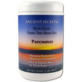 Aromatherapy Dead Sea Mineral Baths, Patchouli, 2 lb, Ancient Secrets Hot on Sale