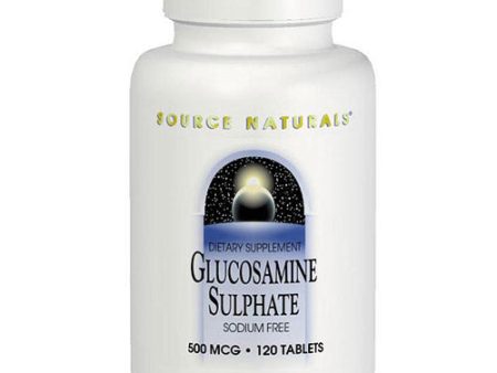 Glucosamine Sulfate 750mg 60 tabs from Source Naturals Discount