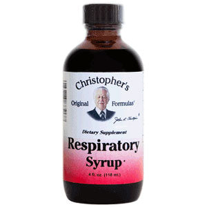 Respiratory Herbal Syrup, 4 oz, Christopher s Original Formulas Cheap