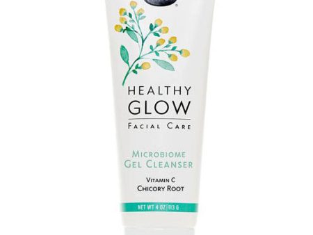 Healthy Glow Microbiome Facial Gel Cleanser, 4 oz, ShiKai Online now