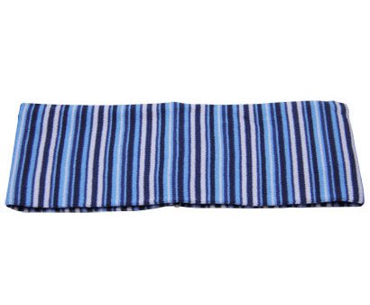 Maple Lycra Stretch Fabric Headband - Blue Stripe, 1 ct, DiPrima Beauty Sale