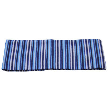 Maple Lycra Stretch Fabric Headband - Blue Stripe, 1 ct, DiPrima Beauty Sale