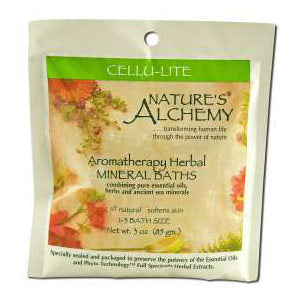 Aromatherapy Herbal Mineral Baths, Cellu-Lite, 3 oz, Nature s Alchemy Hot on Sale