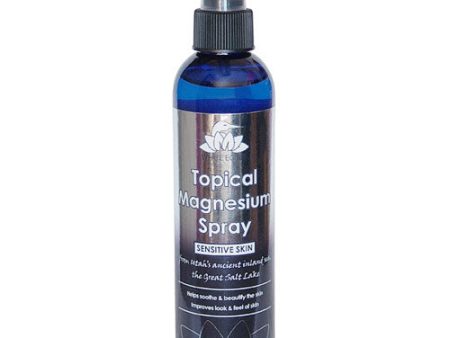 Topical Magnesium Spray, Sensitive Skin, 8 oz, White Egret Personal Care For Discount