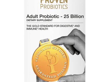 Adult Probiotic 25 Billion, 30 Capsules, Pro-Ven Probiotics Online Hot Sale