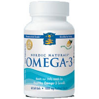 Omega-3, Purified Fish Oil, 180 Softgels, Nordic Naturals Sale