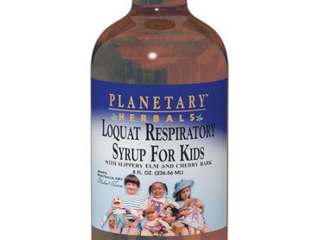 Loquat Respiratory Syrup for Kids, 4 oz, Planetary Herbals Hot on Sale