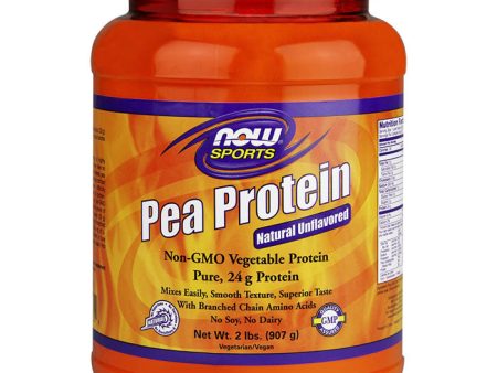 Pea Protein, 2 lb, NOW Foods Cheap