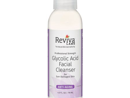 Reviva Labs Glycolic Acid Facial Cleanser, 4 oz Sale