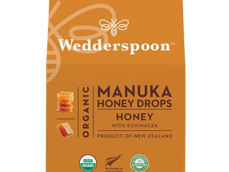 Organic Manuka Honey Drops - Honey, 4 oz (120 g), Wedderspoon For Cheap