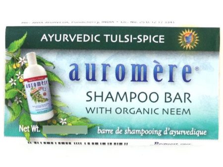 Ayurvedic Shampoo Bar, Travel Size, 0.6 oz, Auromere Fashion