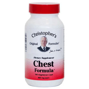 Chest Formula Capsule, 100 Vegicaps, Christopher s Original Formulas Online Sale