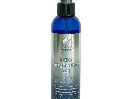 Pure Magnesium Oil Spray Skin Care, 8 oz, White Egret Personal Care Online Sale