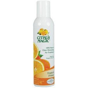 Odor Eliminating Air Freshener, Tropical Orange, 7 oz, Citrus Magic For Cheap