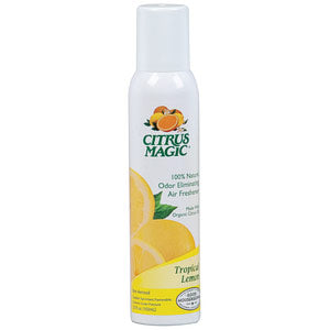 Odor Eliminating Air Freshener, Tropical Lemon, 3.5 oz, Citrus Magic Cheap