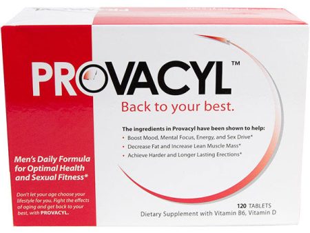 Provacyl, Men s Daily Formula for Optimal Health & Sexual Fitness, 120 Tablets, Leading Edge Health Online Sale