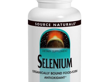 Selenium 100 mcg, 250 Tablets, Source Naturals Online now