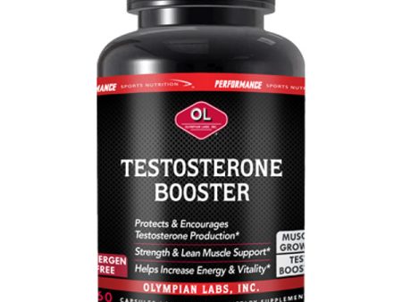 Testosterone Booster, 60 Vegetarian Capsules, Olympian Labs Online Hot Sale