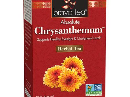 Absolute Chrysanthemum Herbal Tea, 20 Tea Bags, Bravo Tea Hot on Sale