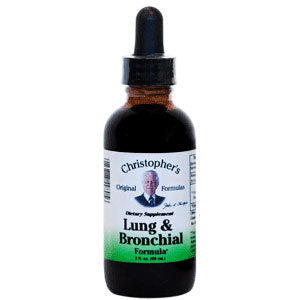 Lung & Bronchial Extract Herbal Liquid, 2 oz, Christopher s Original Formulas Fashion