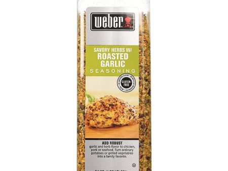 Weber Roasted Garlic & Herb Seasoning, 7.75 oz (220 g) Fashion