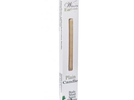 Plain Paraffin Hollow Ear Candles, 2 pk, Wally s Natural Products For Cheap