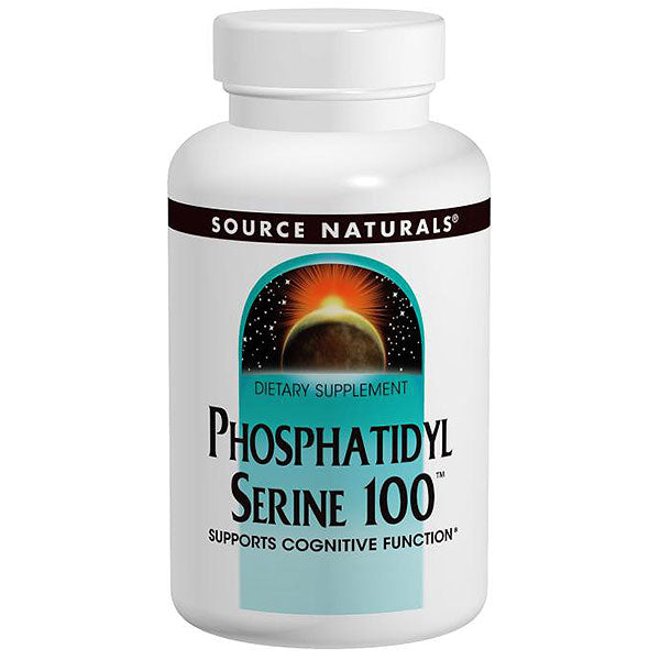 Phosphatidyl Serine 100, 30 Capsules, Source Naturals on Sale