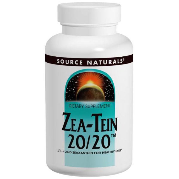 Zea-Tein 20 20, For Healthy Eyes, 60 Vegetarian Capsules, Source Naturals Sale