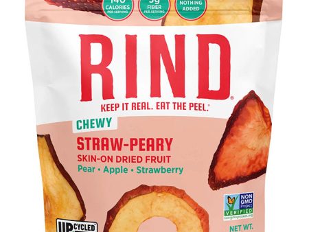 RIND Straw-Peary Skin-On Dried Fruit, 10 oz (283 g) For Discount