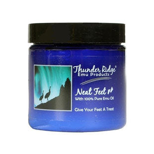 Neat Feet Cream With Pure Emu Oil, 4 oz, Thunder Ridge Emu Products on Sale