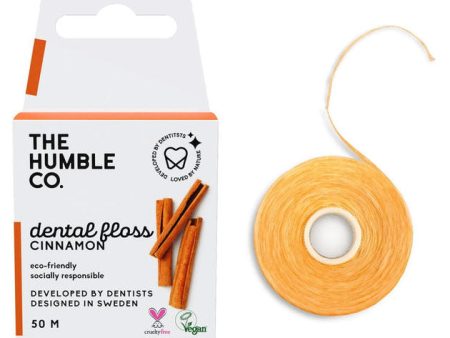 Dental Floss - Cinnamon, 50 m, The Humble Co. Fashion