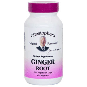 Ginger Root Capsule, 100 Vegicaps, Christopher s Original Formulas Online Sale