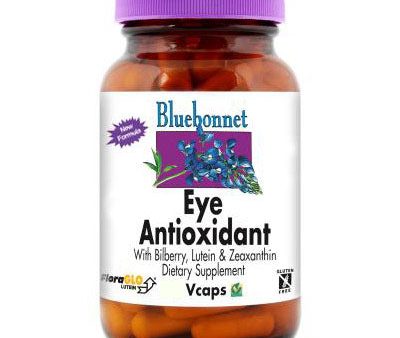 Eye Antioxidant with Bilberry, Lutein & Zeaxanthin, 120 Vcaps, Bluebonnet Nutrition For Discount