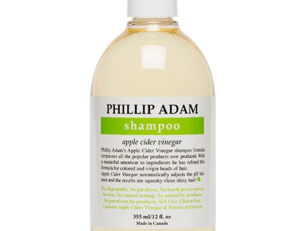 Apple Cider Vinegar Shampoo, 12 oz, Phillip Adam Online Hot Sale