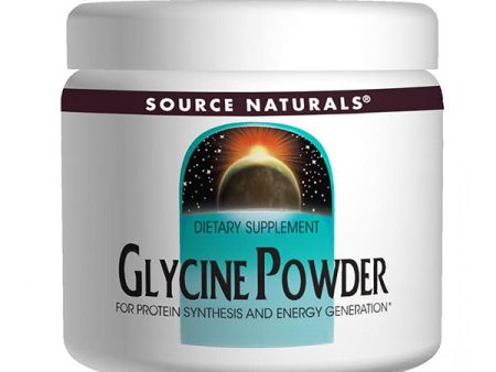 Glycine Powder, 16 oz, Source Naturals Discount