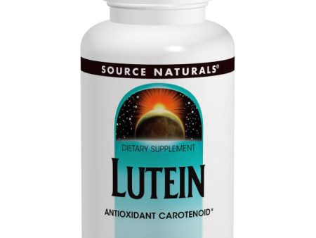 Lutein 20 mg, 60 Capsules, Source Naturals Online