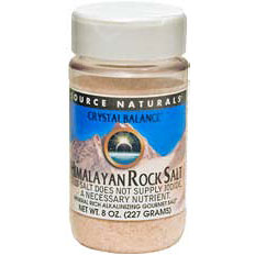 Crystal Balance Himalayan Rock Salt Fine Grind, 8 oz, Source Naturals Sale