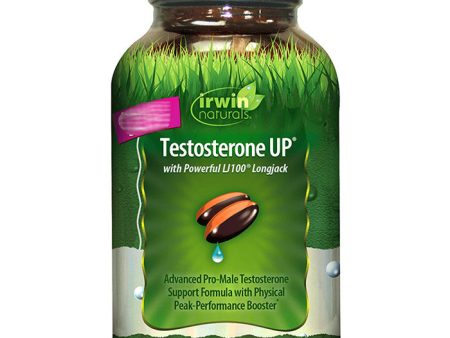 Testosterone UP Strength & Size, 60 Liquid Soft-Gels, Irwin Naturals Online