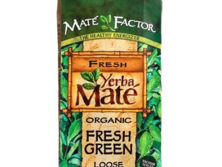 Organic Fresh Green Yerba Mate Loose Herb Tea, 12 oz, Mate Factor Online now