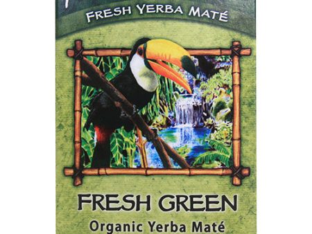 Fresh Green Organic Yerba Mate Herb Tea, 20 Tea Bags, Mate Factor on Sale