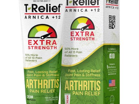 T-Relief Arthritis Pain Relief Ointment Cream (Replaces Zeel Ointment), 57 g, MediNatura For Sale