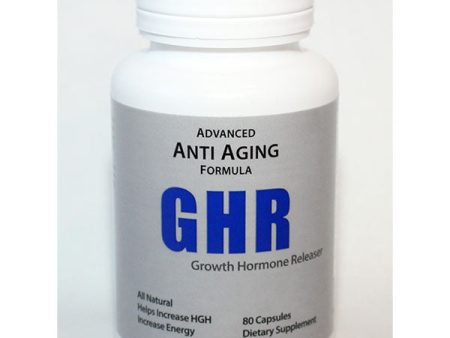 GHR, All Natural Anti-Aging Supplement, 80 Capsules, NaturesTech Inc For Sale