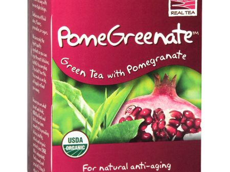 PomeGreenate Tea, Green Tea with Pomegranate, 24 Tea Bags, NOW Foods Online now