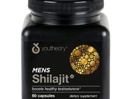 Youtheory Men s Shilajit, Boosts Healthy Testosterone, 60 Capsules, Nutrawise Corporation Discount