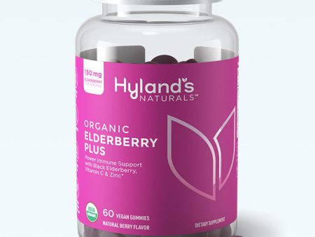 Organic Elderberry Plus Gummies, 60 Vegan Gummies, Hyland s Online